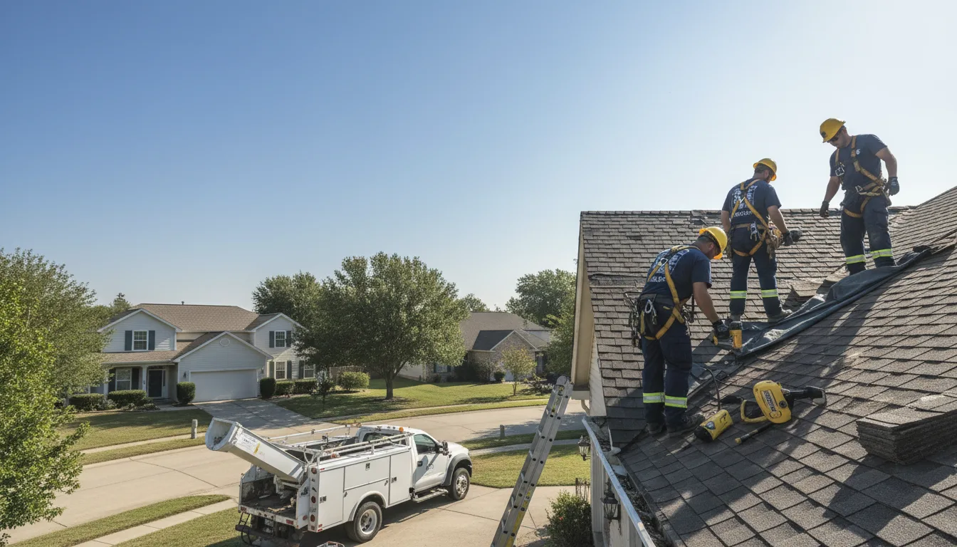 Emergency Roof Repair in Ina, IL near me